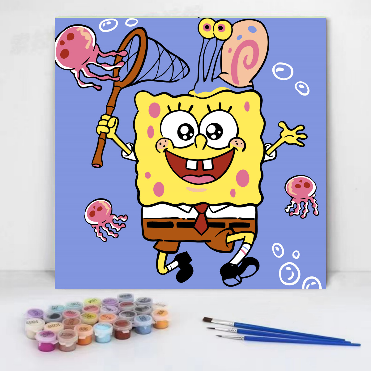 A119 Spongebob Squarepants Grab Jellyfish
