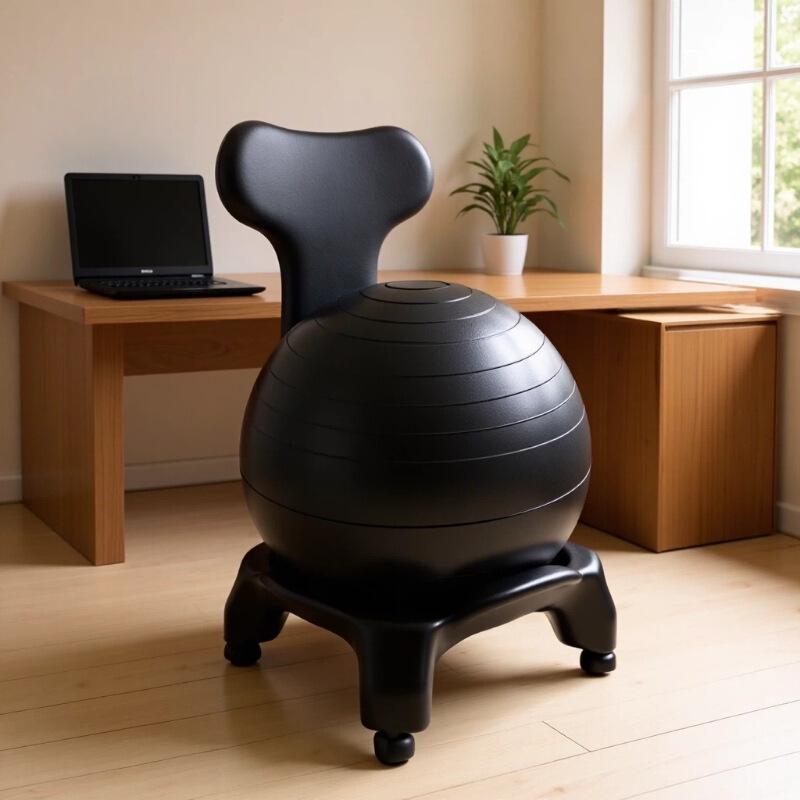 New Yoga Ball Chair for Office Fitness and Body Shaping, Children's Exercise Ball Chair, Maternity Ball Chair for Childbirth Assistance New Yoga Ball Chair for Office Fitness and Body Shaping, Children's Exercise Ball Chair, Maternity Ball Chair for Childbirth Assistance