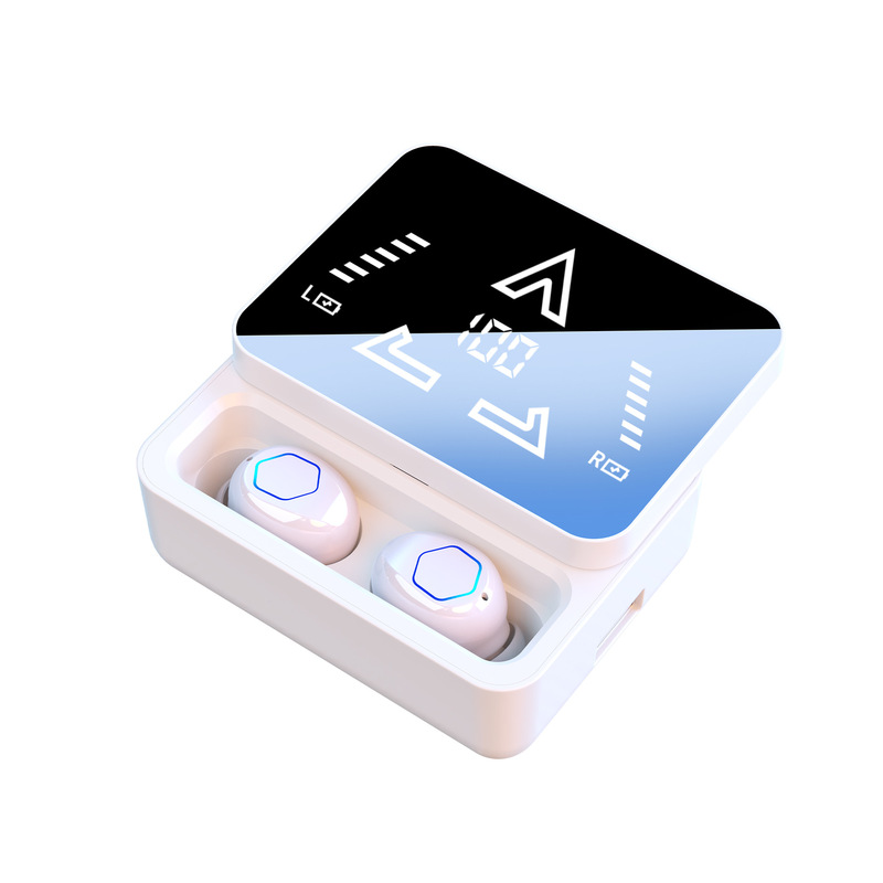 M48PRO Bluetooth ヘッドセット デジタル ディスプレイ プッシュ カバー 144 言語 AI 翻訳 TWS 長いバッテリー寿命インイヤー タイプ C 新しいスタイル|undefined