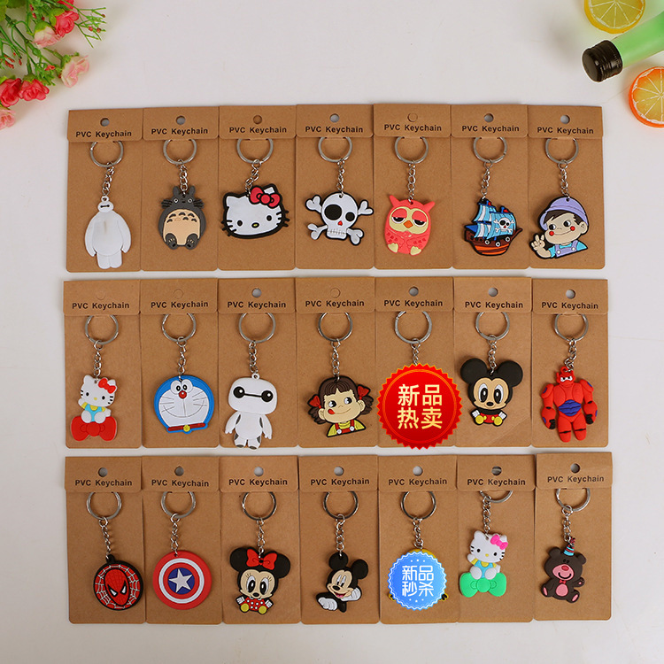 cartoon keychain