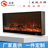 Заводская прямая симуляция Огненная пожарная печь встроенная декоративная европейская и американская электрическая каминная выставка гостиная гостиная