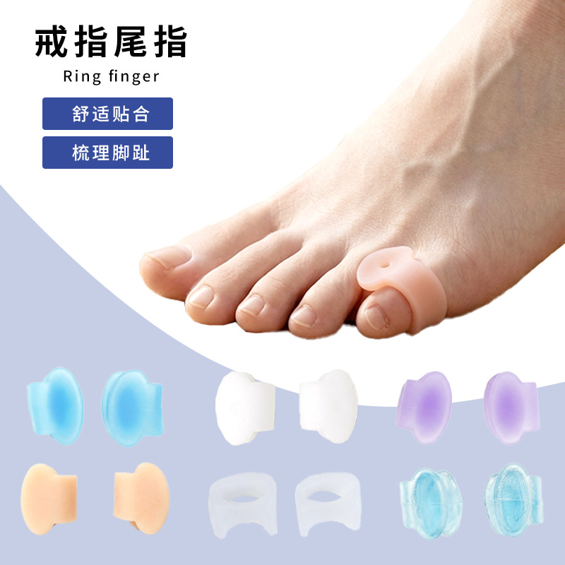 Little Toe and Big Toe Bunion Corrector, Bunion Correction Device for Men and Women, Can Be Worn with Shoes, for Day and Night Use