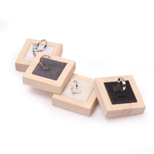 Minimalist Independent Ring Display Holder for Engagement Rings, Silver Rings, Pairs of Rings, Transfer Pearl Ring Circle Display Props 