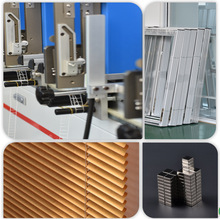 ZQ磁控百叶窗铝合金内置单玻璃中空百叶阳光房办公室卫生间窗帘