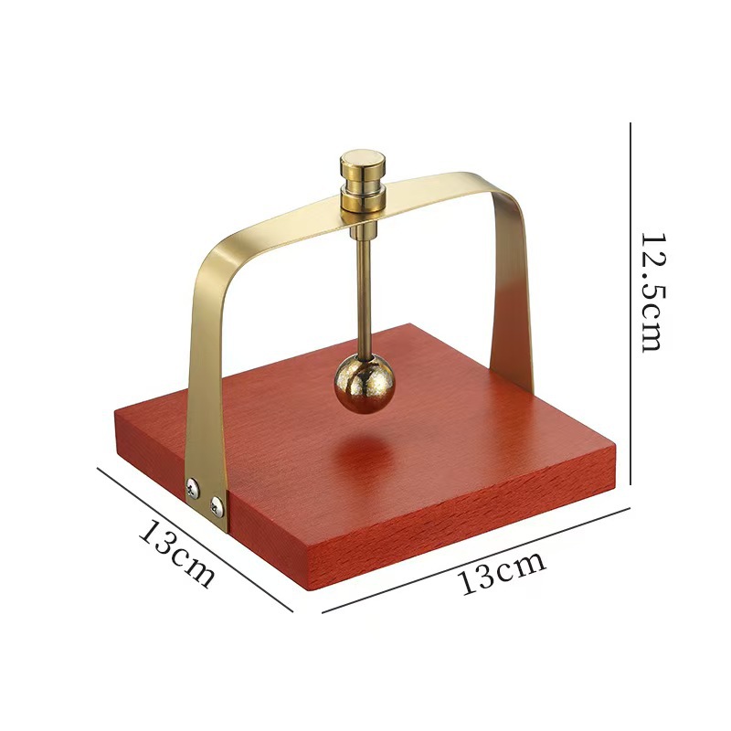 Ventas transfronterizas de madera sólida de acero inoxidable cuadrados de restaurante de hotel de mesa de toallitas simple estante de servilletas asiento de prensa de papel europeo