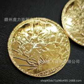 厂价直销英国外国复制镀金纪念币