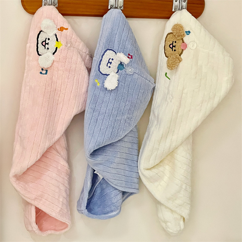 Nuevas toallas de baño de niñas súper absorción de agua secado rápido grosor sombrero de cabello seco toallas grandes lindas toallas de baño para adultos domésticos