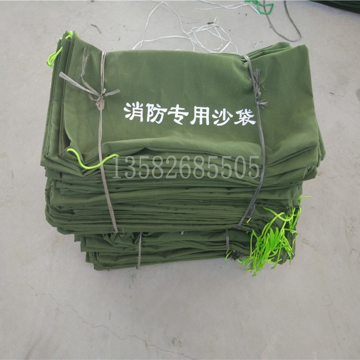 长期生产 质优价防汛沙袋 防洪帆布防汛专用沙袋