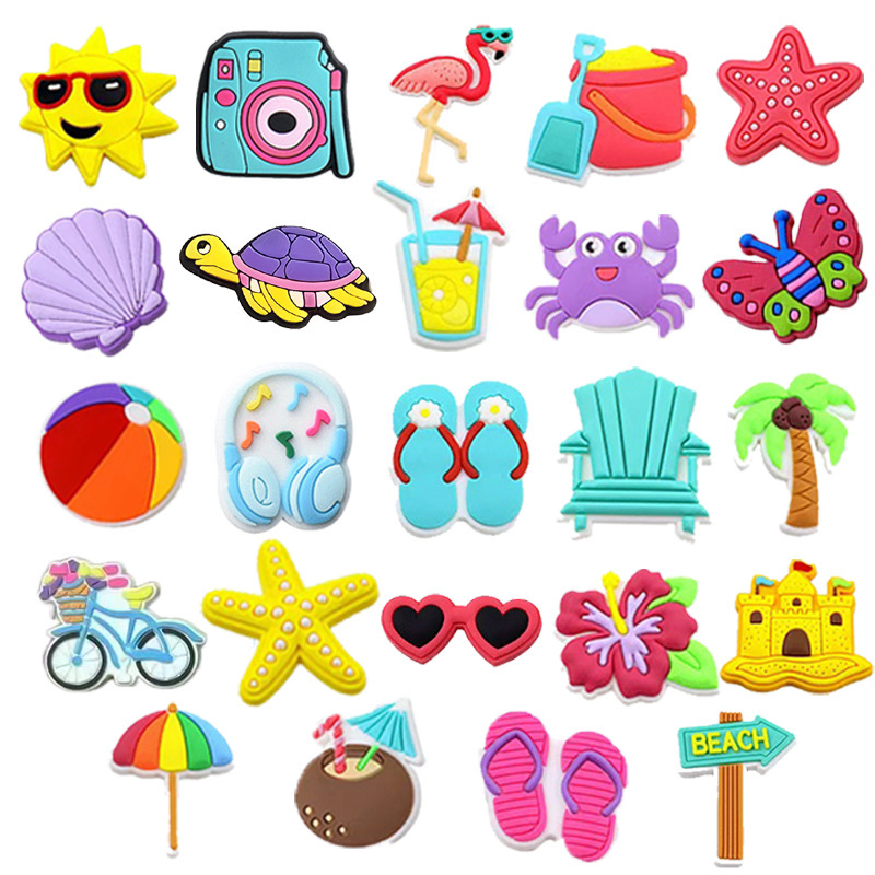 24pcs 여름 해변