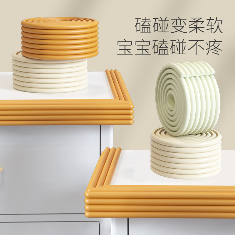 ✅ Children's Anti-Collision Strips, Corner Protectors, Soft Edge Guards for Table Corners, Self-Adhesive Anti-Bump Corner Protectors for Stairs and Walls