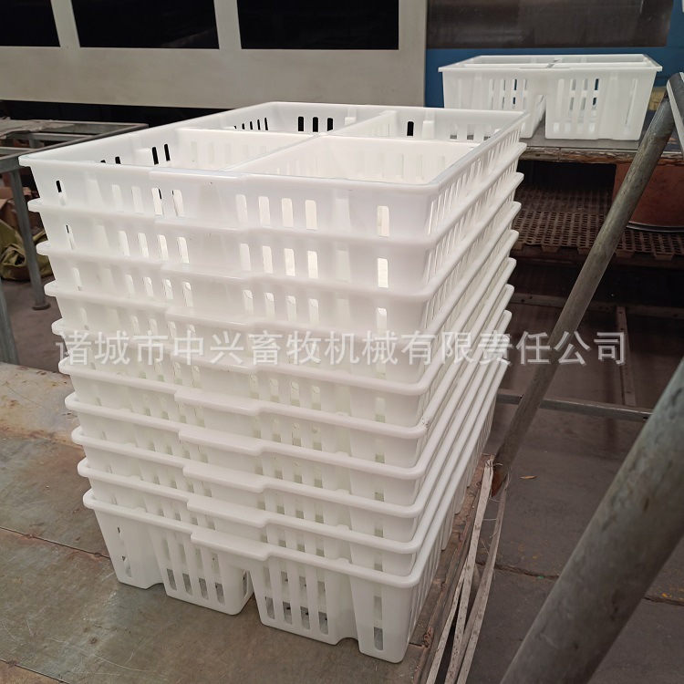 雏鸡周转箱四格塑料鸡苗周转箱质量好的塑料鸡苗箱