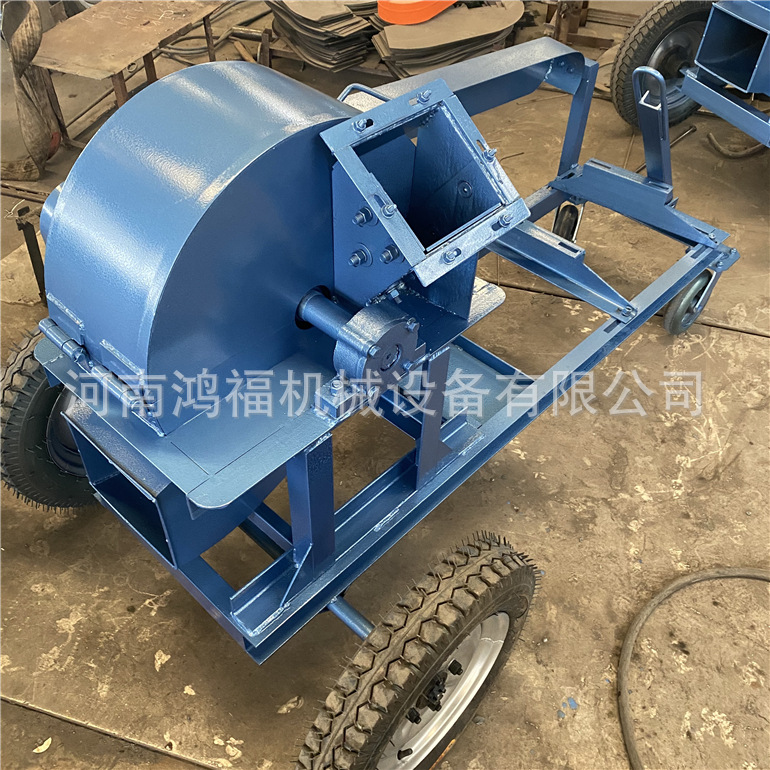 山西园林绿化专用粉碎机 树枝废木材破碎机 大型模板木材粉碎机