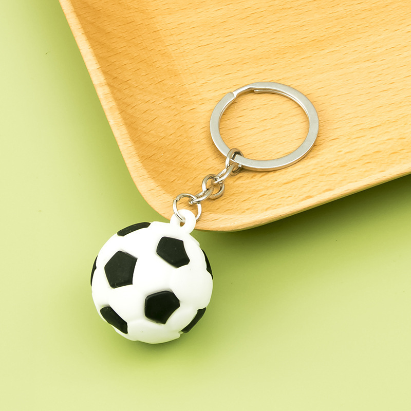 ミニサッカーのキーホルダーのペンダントをシミュレーションします。|undefined