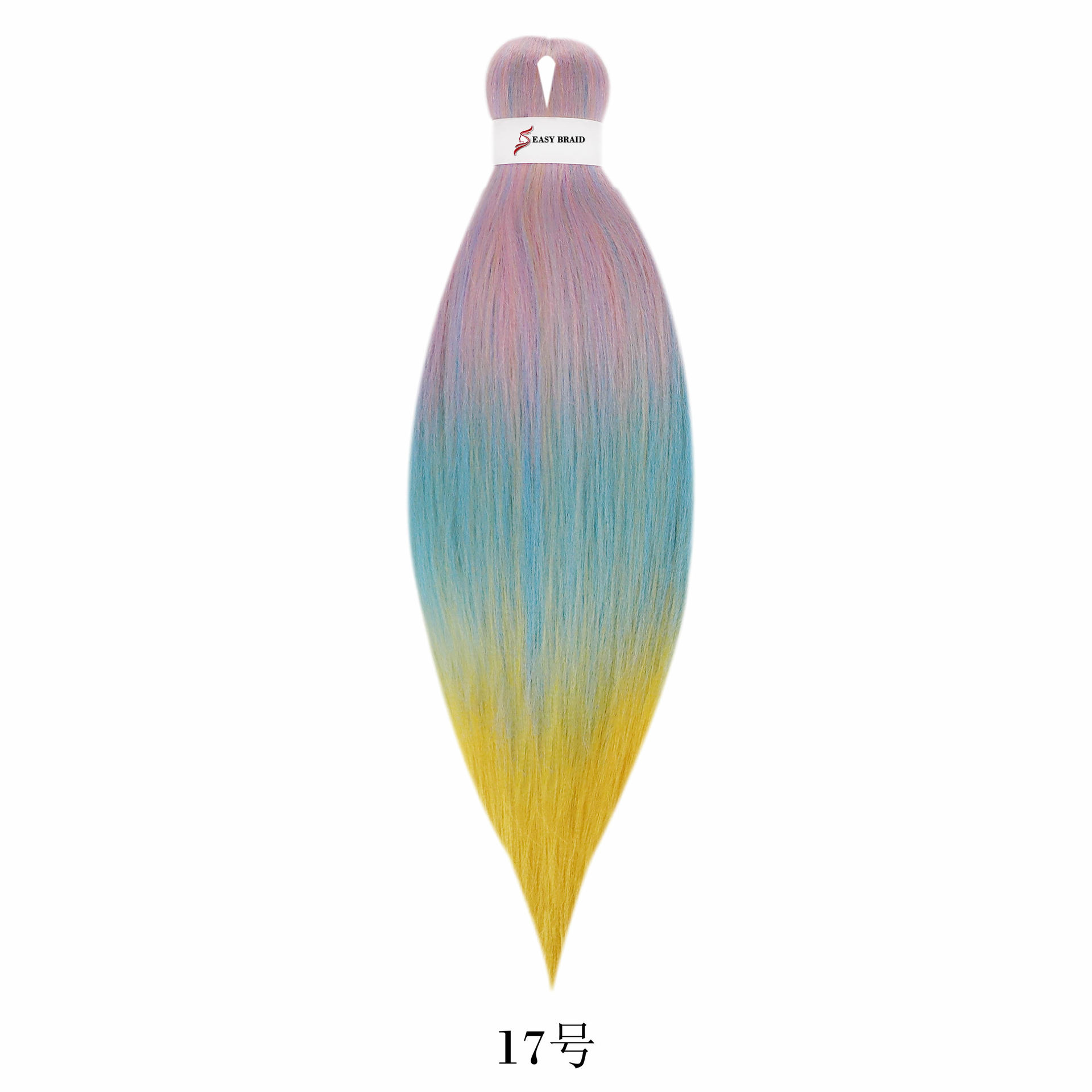 Peluca trenzada grande EZ de 26 pulgadas para mujer, peluca trenzada fácil de fibra sintética africana, suave y esponjosa, de seda de baja temperatura