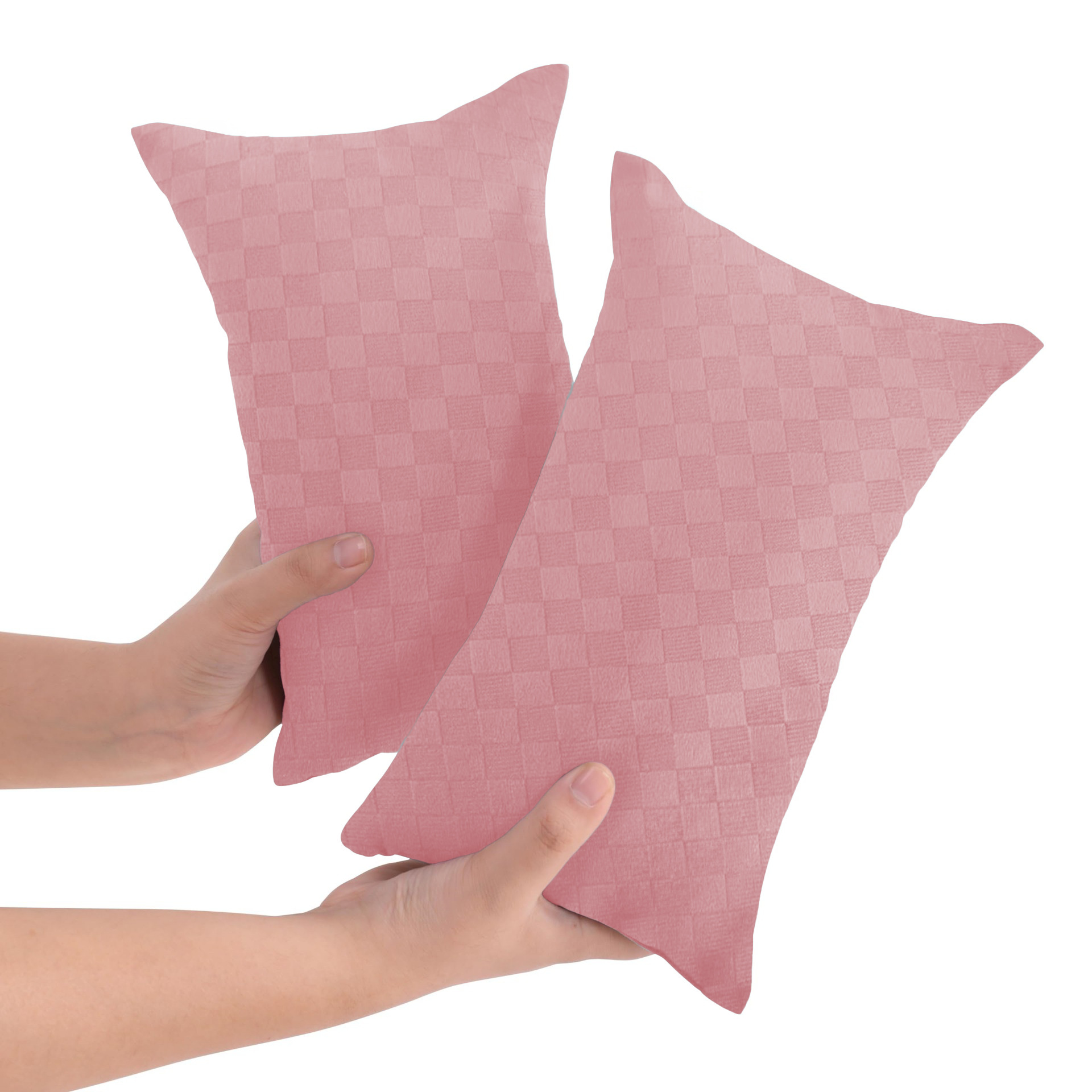 핑크(체크무늬)