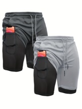 T 66630 Men's Breathable Quick-Dry Shorts ��ʿ�\�Ӷ�ѝ