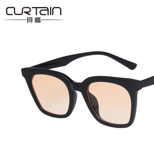 Square small frame sunglasses  new Korean style fashion sunglasses trend internet celebrity same style Xiaohongshu sunglasses
