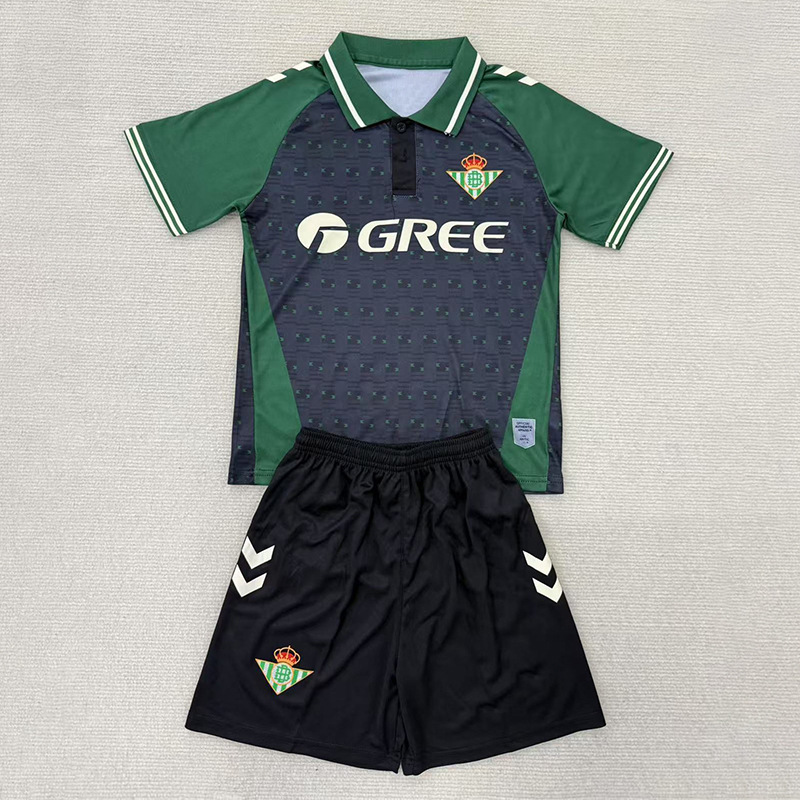 2526西甲联赛皇家马德里巴塞贝蒂斯soccer jerseys球迷版儿童套装|undefined