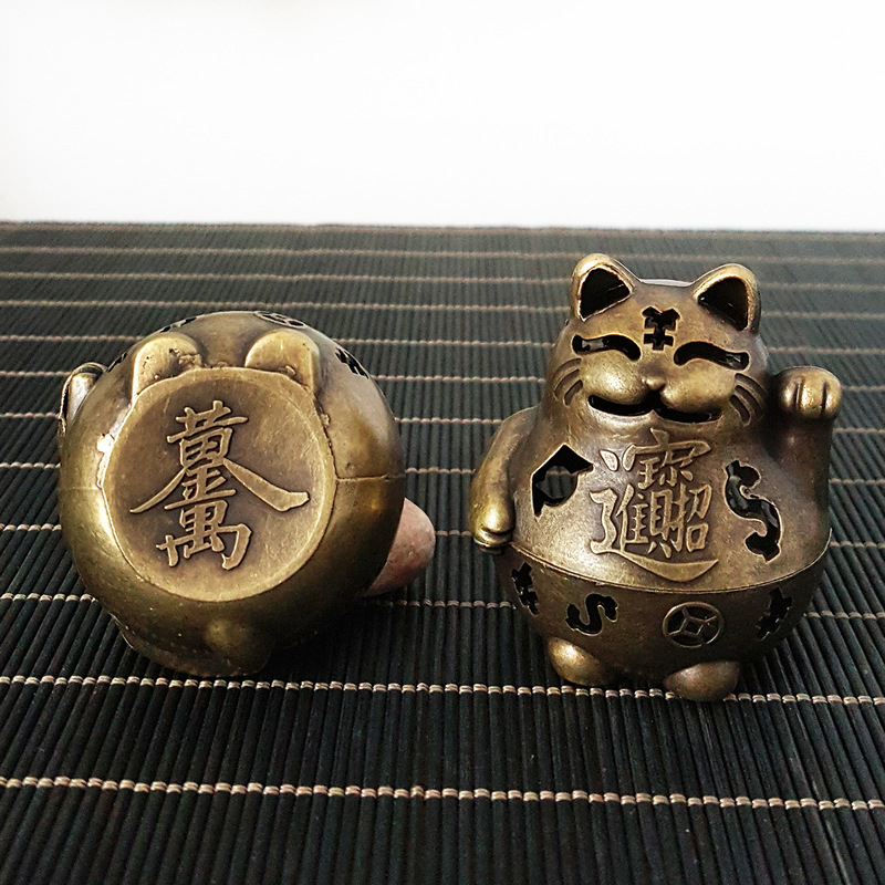 幸運の小さな香炉合金ガチョウ梨帳香祥雲香なだめるアロマセラピー炉家庭用豊穣の小さな香炉|undefined