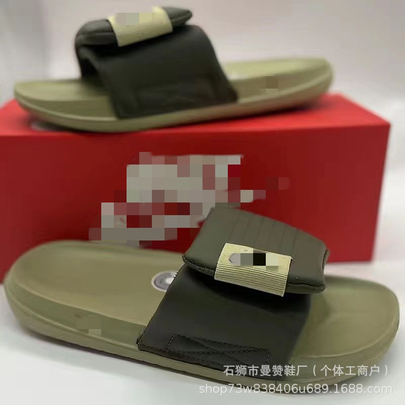 Chanclas versión de veneno deportivo transpirable original puro con el mismo estilo de zapatillas ajustables con velcro Putian pan pedido zapatillas casuales