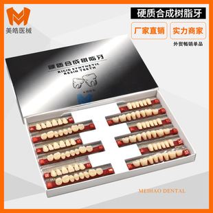 A2 resin teeth oral dental materials teaching mold dentures students practice teeth plastic tooth model