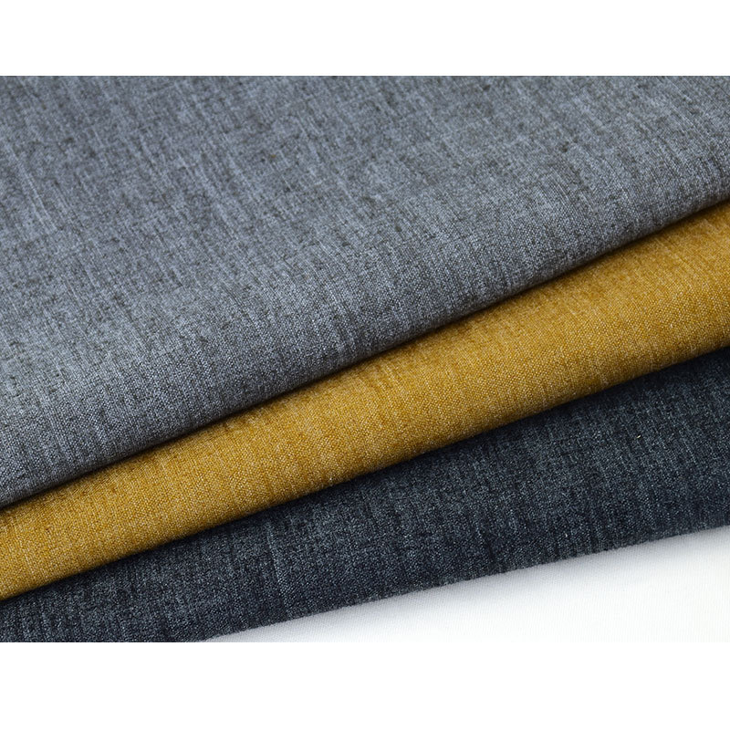 大麻涤弹力平纹布 春夏亚麻衬衫裤子连衣裙婴童面料