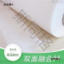 衬布热熔辅料内衬无纺衬粘热衬布粘拼衬子布料粘合衬衬双面麦太保
