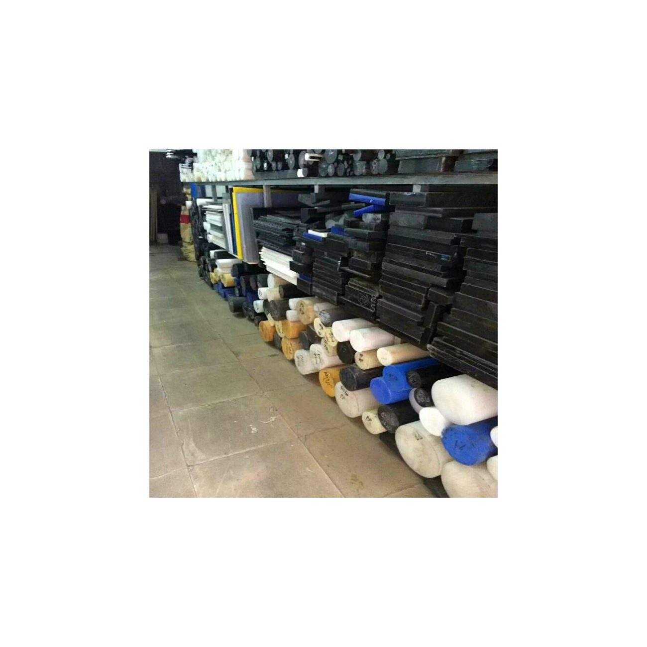 东莞厂家供应含油加纤白色绿色黑色蓝色PA66板 防火PA66塑胶棒材