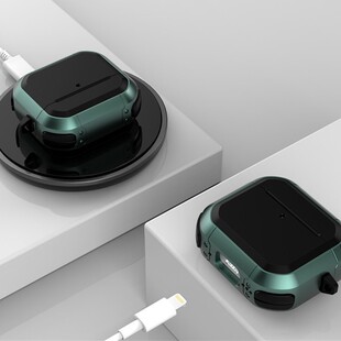For airpods 4 Apple Wireless Bluetooth Protective Shell Pro2 Thunder Mecha Drop-resistant Protective Cover New 6 Generation