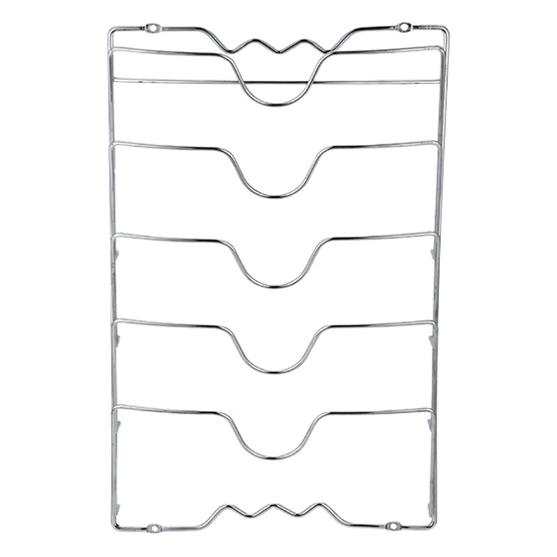 Multi-funcional cubierta de la olla estante de almacenamiento de hierro estante de la cocina hogar montado en la pared drenando tabla de cortar estante de almacenamiento de la tabla de cortar