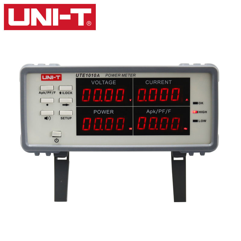 优利德UTE1003A/UTE1010A智能电量测量仪数字功率计电参数仪