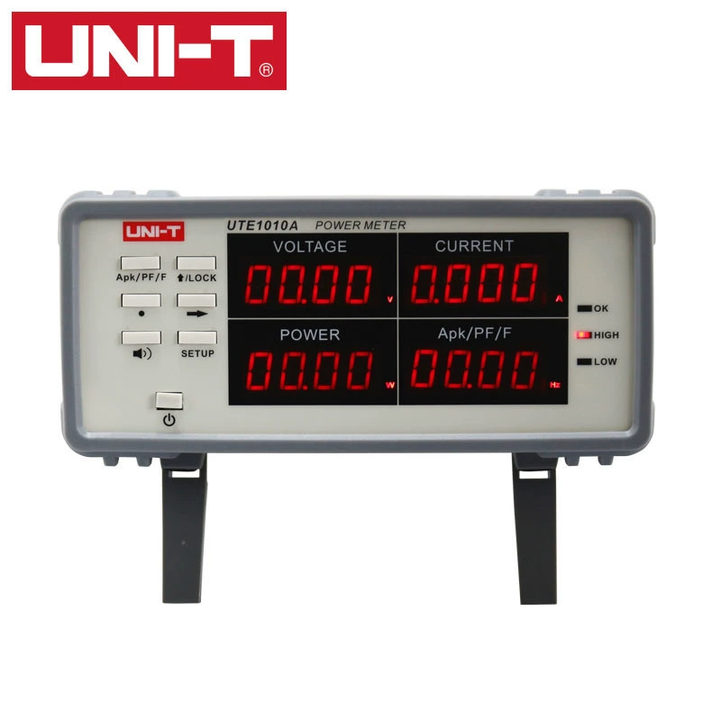 Улид UTE1003A/UTE1010A Интеллектуальный измеритель мощности Цифровой измеритель параметров мощности