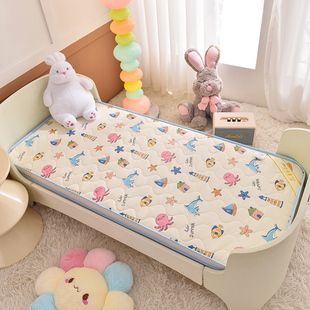 Children's Mattress Thickeneded Mattress Kindergarten Crib Splicing Bed Pure Cotton Cotton Filling 88 168 Baby Mat