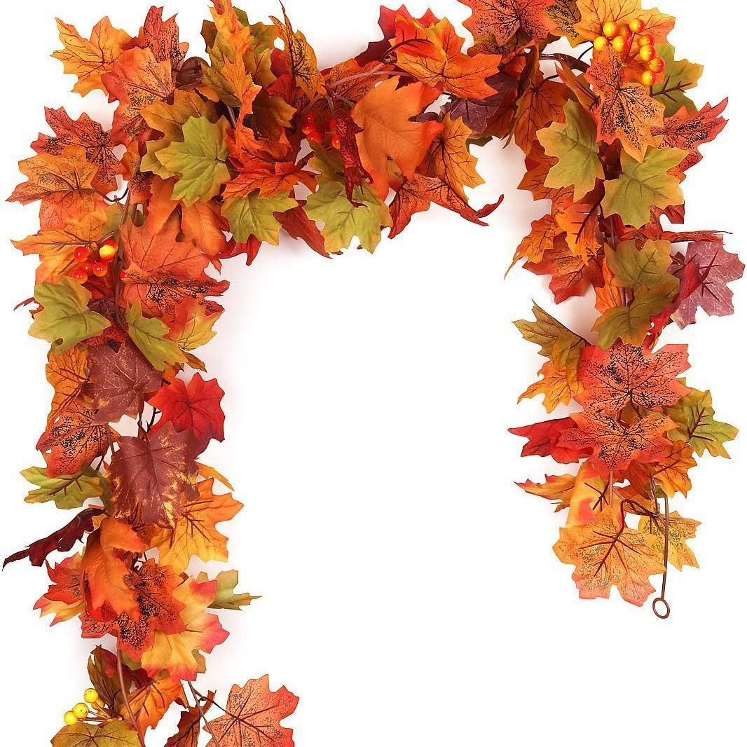 Día de Acción de Gracias transfronterizo imitación de arce