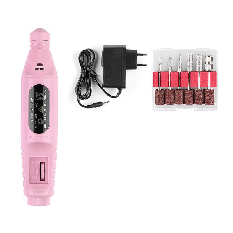 Versión actualizada de pulidor de uñas tipo lápiz portátil de pulido de uñas pulidor de uñas herramientas de manicuras Nailsander