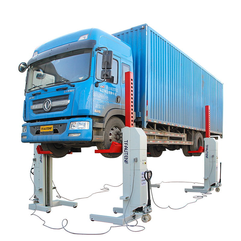 Equipo de elevación del autobús máquina de elevación del camión pesado equipo de mantenimiento del coche máquina de elevación del vehículo comercial del coche grande