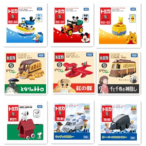 Takara tomy, кукла, игрушечная машина, модель автомобиля, игрушка, Дональд Дак