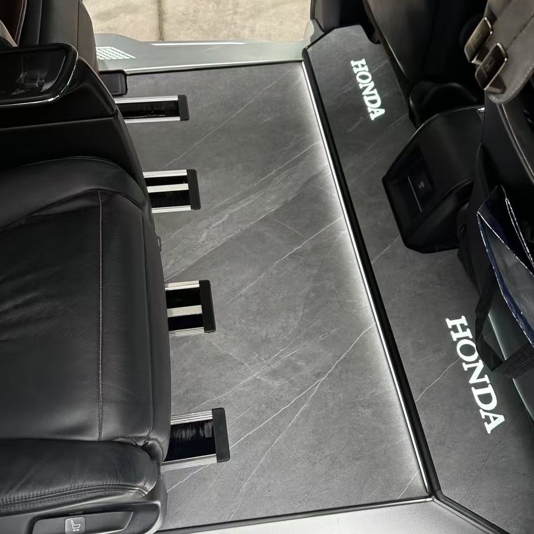 Honda Elysion Odyssey Aviation-Grade Aluminum Floor Mats Solid Aluminum Business Car Floor Mats Aviation-Grade Modification Without Installation Included