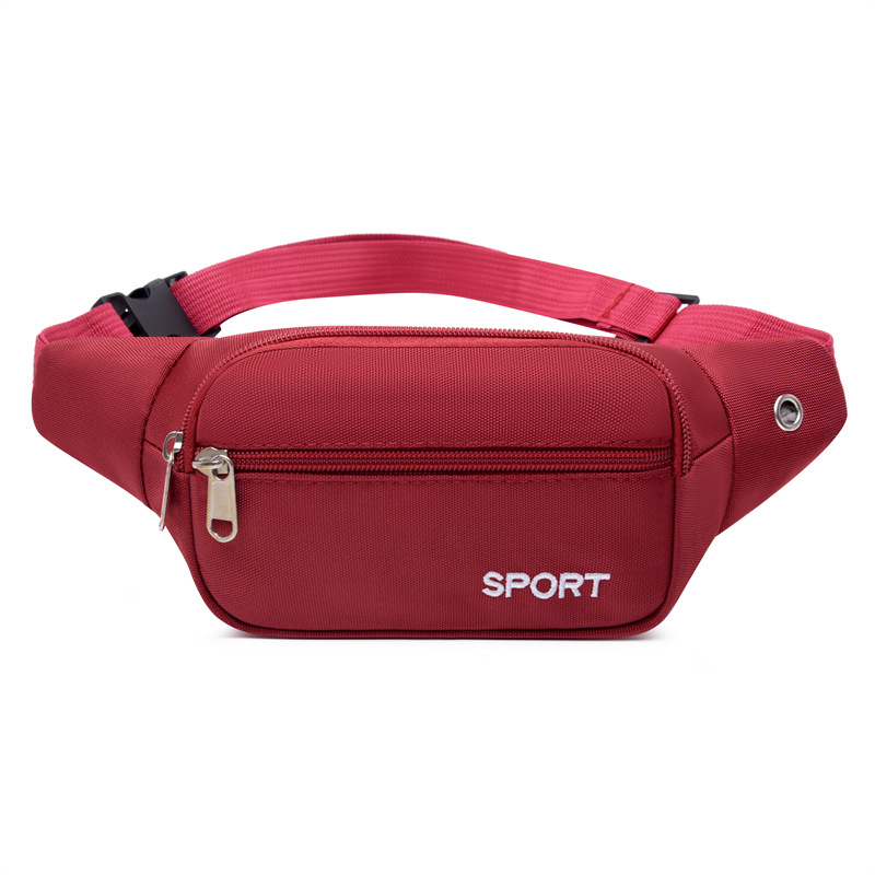 Bolso de tendencia coreano para mujeres bolso de cintura casual versátil, bolso de pecho de viaje casual multicapa de gran capacidad. image 8