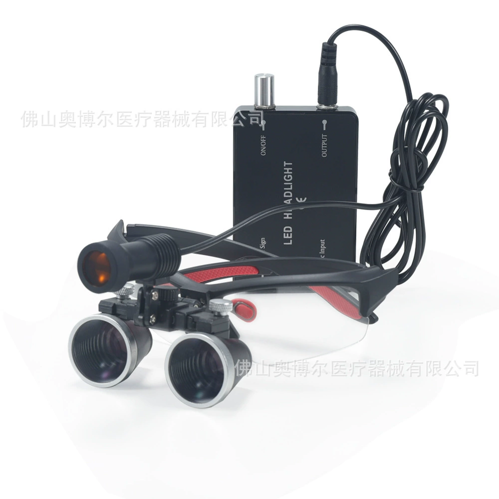 Стоматологическая лупа с головным очком ротовой отоларингология ортопедическая головная обруч прожектор освещения