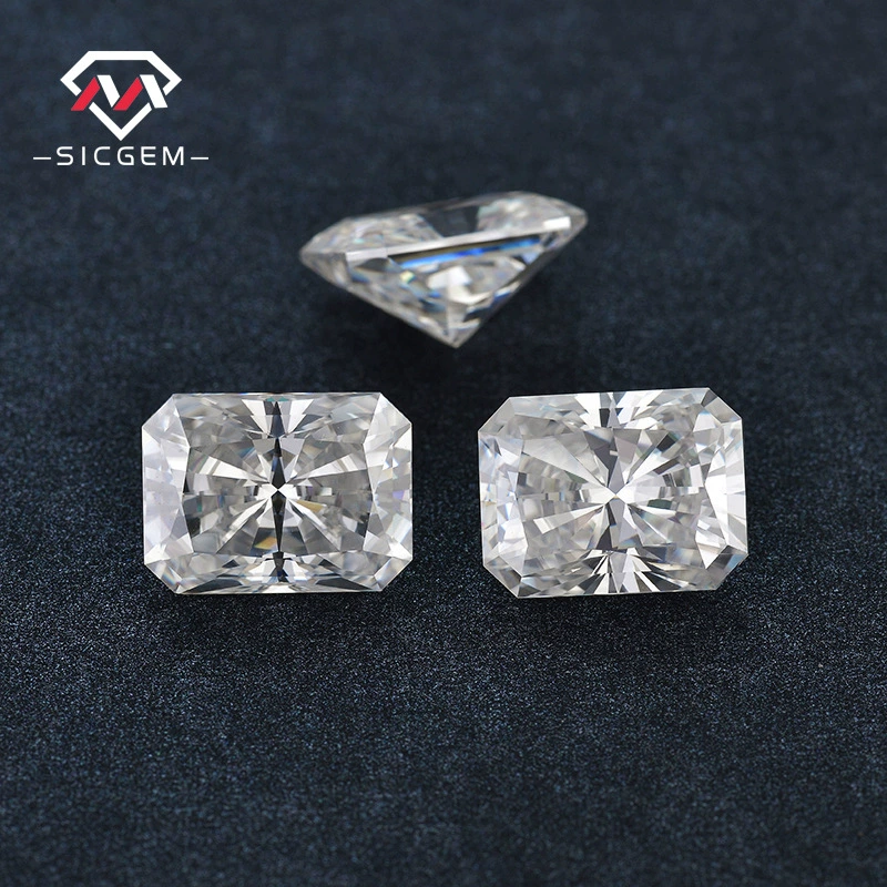 Фабрика Самый продаваемый Mosan Diamond Bare Stone Ice Flower Cut Муассанит Красноватый цвет огня можно Инкрустировать различными аксессуарами