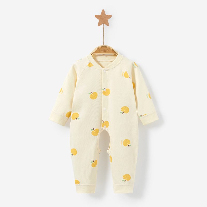 Mono para bebé, primavera, otoño, invierno, unisex, recién nacido, algodón puro, capa base fina, mono con abertura en la entrepierna, traje para gatear, ropa de bebé