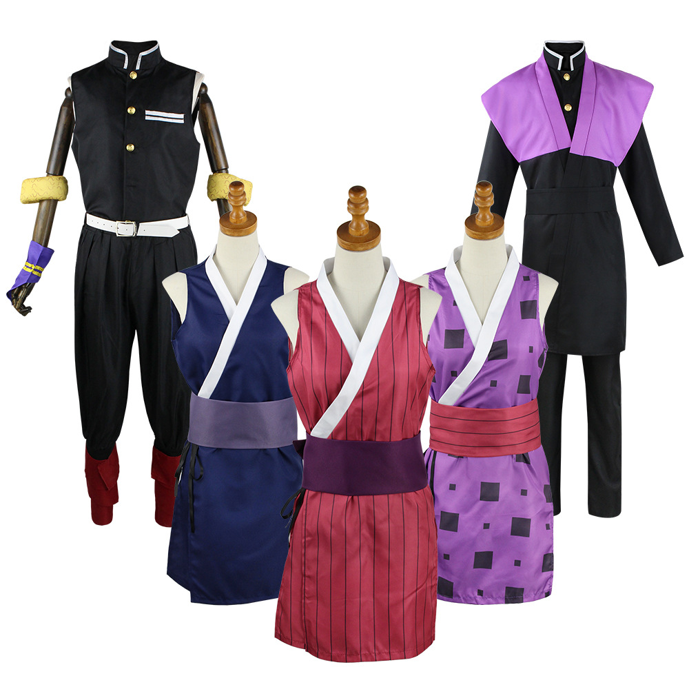 鬼殺隊服宇髄天元cosplay服裝鬼滅之刃須磨雛鶴牧緒cos服角色扮演
