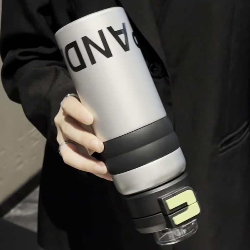 高颜值户外运动新款学生便携保温杯男女茶水分离杯316随手杯杯子|undefined