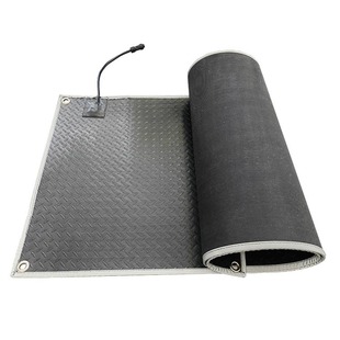 Foreign Trade Export Anti-Slip Snow Melting Mat with Reflective Strips and Printed Patterns, Melting Ice and Snow Heating Blanket
