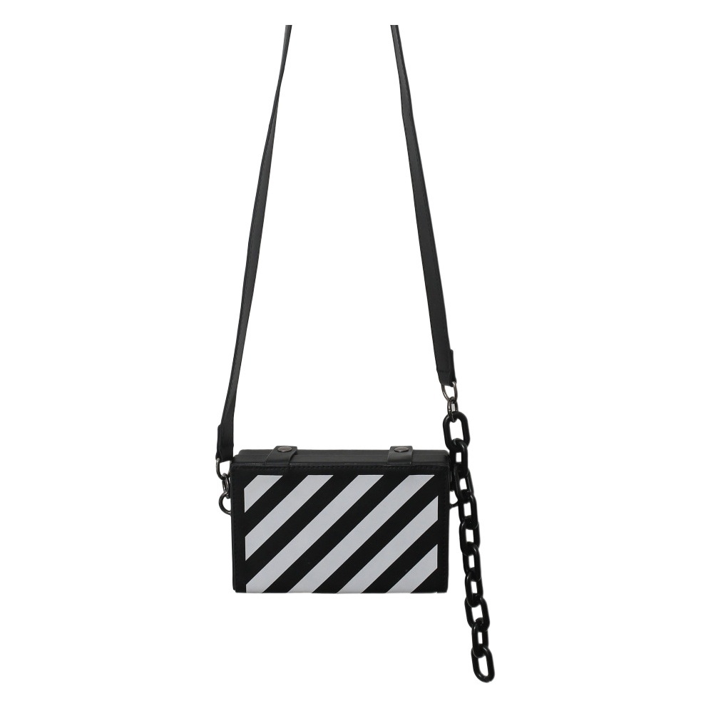 Bolso DE LA CAJA Bolso de hombro casual fresco de moda para hombres Bolso de teléfono móvil a rayas en blanco y negro Tablero de Damas Bolso de mujer a cuadros 2023 nuevo bolso de mensajero