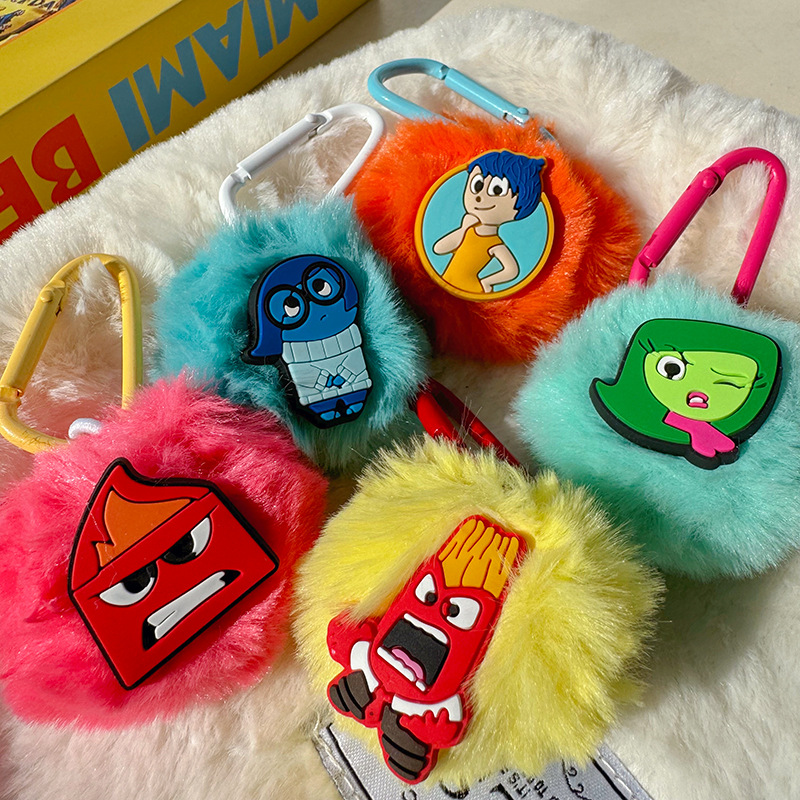 good-looking furry brainstorm series elf fur pendant fuzzy ball hanging drop fur ball shape