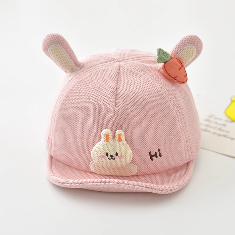 Sombrero para bebés primavera y otoño bebés gorra de béisbol de borde suave lindo super lindo para niños al aire libre sombrero de sombra solar