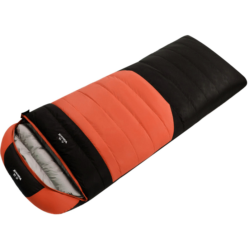 Saco de dormir de plumón para exteriores Four Seasons Saco de dormir para adultos de plumón de pato blanco grueso y cálido