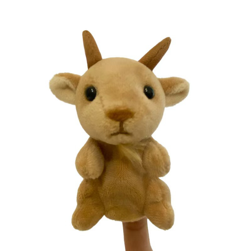 Nuevos productos transfronterizos muñecas de dedos para bebés tranquilizadores muñecas de dedos para niños cuentos de infantes Educación temprana